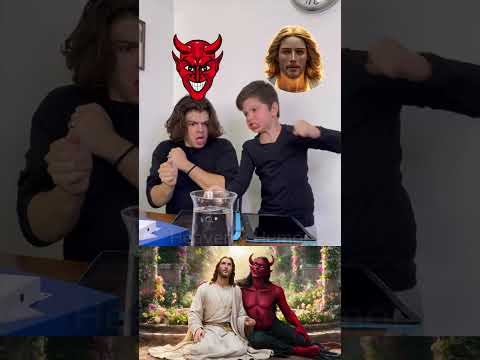 Jesus ๐ Satana #foryou #god #jesus #viral #cute #dailyvlog #yeshu #funnymoments #funnyvideo #viral
