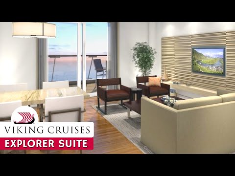 Viking Mars | Explorer Suite Walkthrough Tour & Review 4K | Viking Ocean Cruises