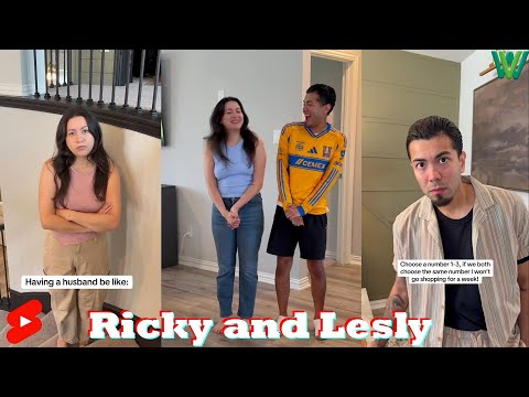 Funny Ricky and Lesly Tik Tok 2025 | Try Not To Laugh Watching  @rickyandlesly  Shorts 2025