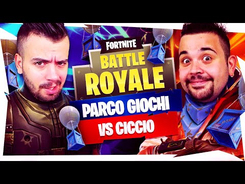 CICCIOGAMER89 vs GABBO SU PARCO GIOCHI - FORTNITE
