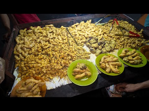 SATE KULIT AYAM GORENG HARGA 500 PERAK LARIS MANIS DI TANGERANG. JUALAN CUMA 3 JAM LANGSUNG LUDES !!