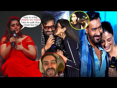 Kajol brokedown in Tears gave shocking statement after Ajay Devgn Cheating on her for Tabu