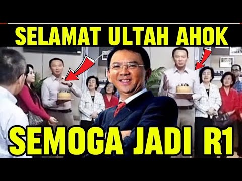 KEREN.! PERAYAAN ULANG TAHUN AHOK.! SANGAT UNIK