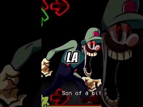 ¡La TRÁGICA HISTORIA de MR.L (OVERDUE) | Mario Madness V2 #shorts #fnf
