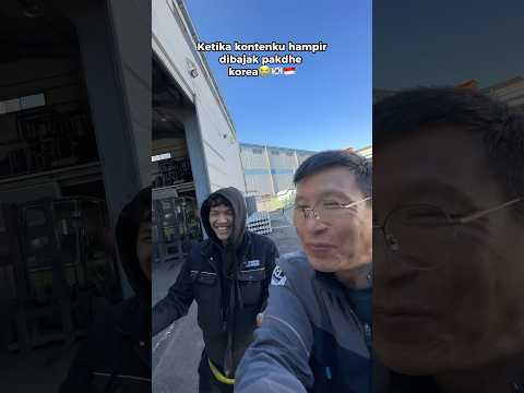 Ketika punya pakdhe korea yang lucu😂🇰🇷 #sananaguma #madhanghajja