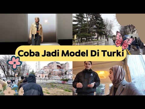 DADAKAN BANGET JADI MODEL FASHION SHOW DI TURKIYE🩰🤍🫧