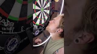 When a 180 is on its way in darts