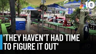 Cambridge begins its World Cup outdoor drinking zone experiment