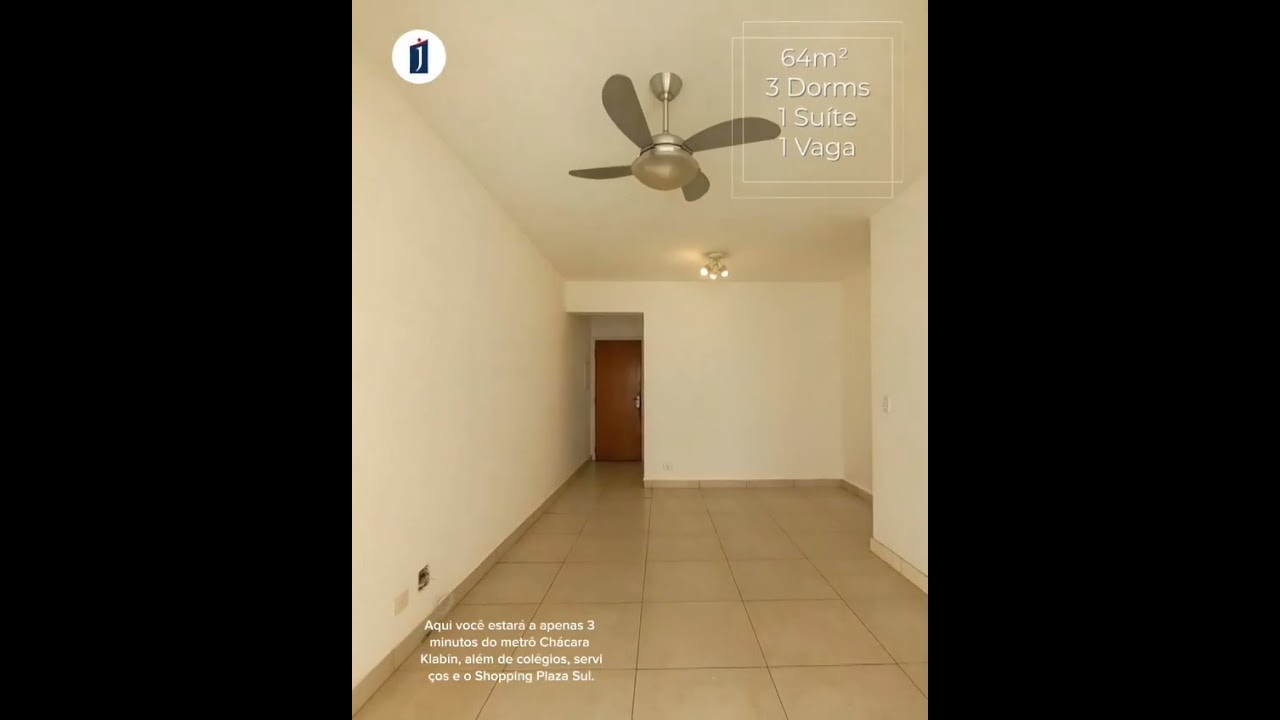 Morar ao lado do metrô Chácara Klabin!