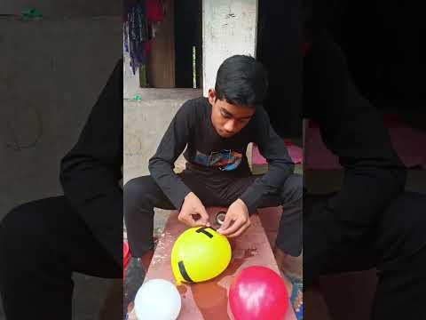 Agke ami 3te balloon diye laminar flow banalam  #minivlog