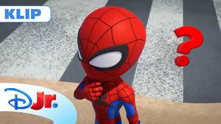 🤝 Pomóż ekipie!  | Spidey i super-kumple | Disney Junior Polska