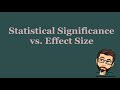 Statistical Concepts and Measures