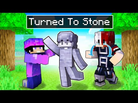 NY Gamer TURNED TO STONE In Minecraft! @Shivang02