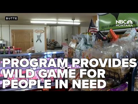 YouTube video thumbnail: Montana Program Allows Hunters to Donate Harvests for Good Cause