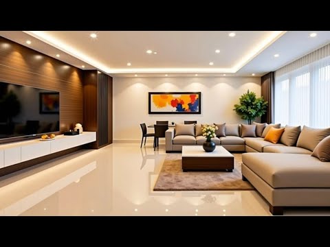 Modern Living Room Design Ideas 2025 | TV Wall Units & Latest Home Interior Design Trends
