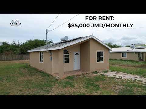 Affordable 2 Bedroom House For Rent | Old Harbour | House for Rent in Jamaica 2024 | Jamaica Rental