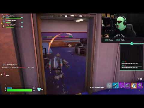 Green man in Fortnite Ft. Yorak Hunt