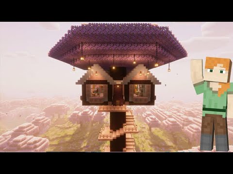 Costruisco una casa di ciliegio su Minecraft