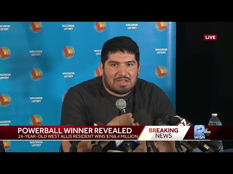 West Allis man claims $768M Powerball jackpot