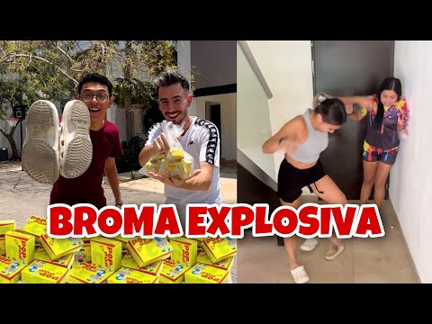 Broma de la casa explosiva 😂 100 BROMAS