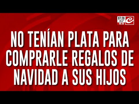 Tremendo: quedaron escrachados mientras robaban decenas de juguetes de un comercio