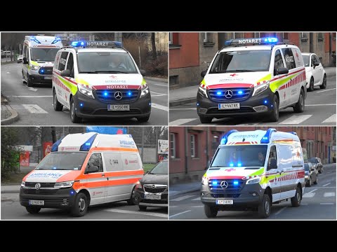 Einsatzfahrten Rettungsdienst Tirol - Zusammenschnitt