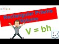 Volume and Area of Rectangular Prisms