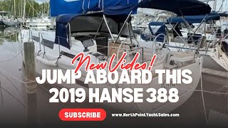 🚨 Don’t Miss This 2019 Hanse 388! For Sale Now – Walkthrough with Jack McGuire