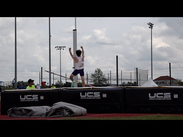 Forbes Finishes Fifth to End Season with All-American Pole Vault Performance