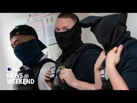YouTube video thumbnail: Rise of ICE Agents Wearing Masks Creates Opportunity for Imposters to Conduct Crimes