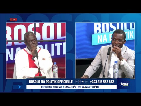 BOSOLO NA POLITIK OFFICIELLE | 09 JANVIER | QUEL EFFORT DÉPLOYER POUR LA PACIFICATION DE L'EST ?