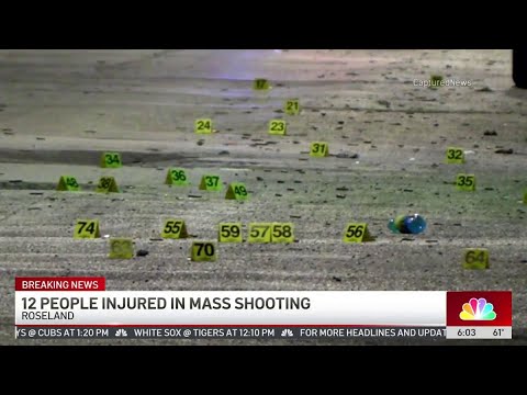 Princeton Park mass shooting leaves 12 injured