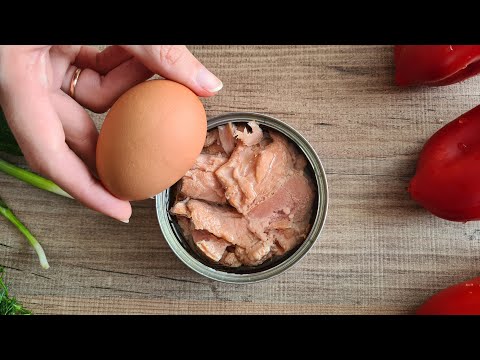 Do you have eggs and canned tuna at home?