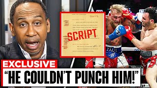 “Stephen A. Smith Drops BOMBSHELL Proof Jake Paul’s Fights Are RIGGED!”