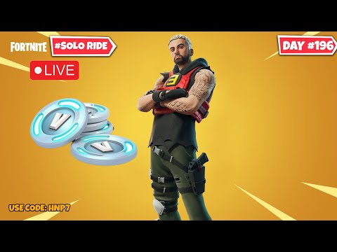 🔴 LIVE •   Fortnite Chapter 5  | Solo Ride | No Commentary | HUNT N PLAY| Live