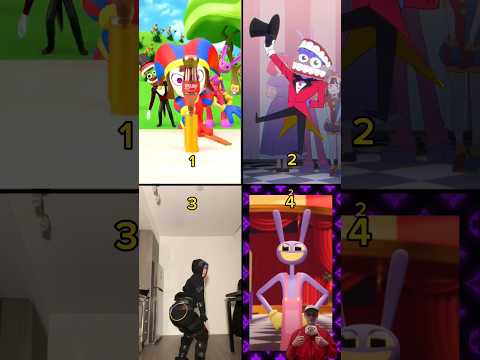 it's All About the Benjamins 3 - Digital circus (reaction2) #dance #shorts