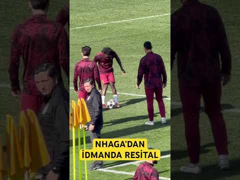 Renato Nhaga hünerlerini gösteriyor