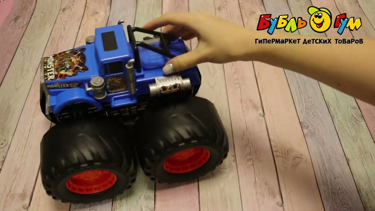 Машина Lanson Toys MONSTER TRUCK 1:14 в ассортименте - видео