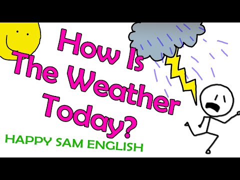 How is the weather today? - YouTube