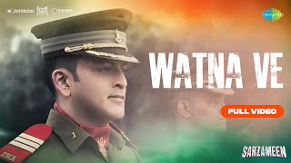 Watna Ve - Full Video | Sarzameen | Prithviraj, Kajol, Ibrahim Ali Khan, Javed Ali,Vishal K,Kausar M