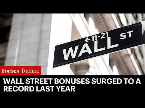 YouTube video thumbnail: Wall Street Bonuses Surged to a Record $49.2 Billion Pool Last Year