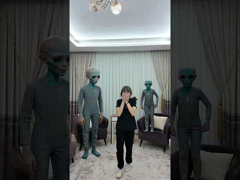 Elif sakın KORKMA! Yanında UZAYLILAR var! 😱🤣🌈✅👻❤️💚💜