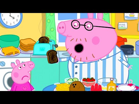 Daddy Pig's Burnt Toast! 🍞 | Peppa Pig Tales Full Episodes |