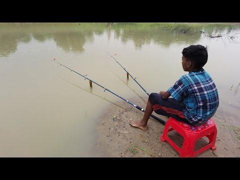 Amazing Big Fish Hook Fishing in River 2024