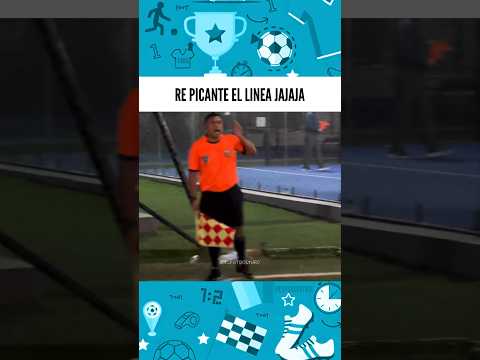 PICANTE 🌶️ CRUCE de un LÍNEA con un JUGADOR en un FÚTBOL 5 ⚽️#futbolargentino #futbol5