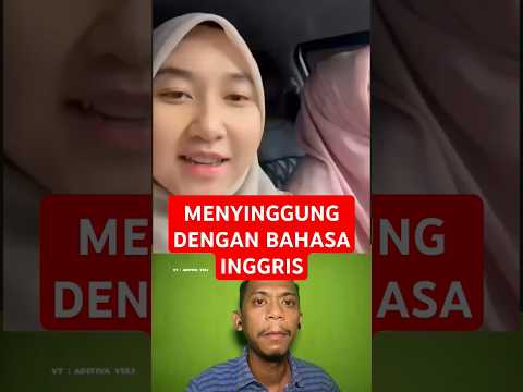 MENYINGGUNG DENGAN BAHASA INGGRIS #shorts