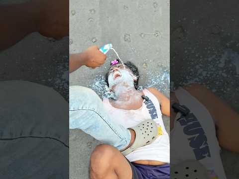 Chota Vai Ko Dudu Pina Hai 🤣 || Suvo Stunts #shorts
