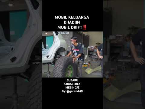 Gokil‼️Inovasi Baru lagi Mobil Keluarga akan dijadikan Mobil Drift‼️ By: @GarasiDrift #garasidrift