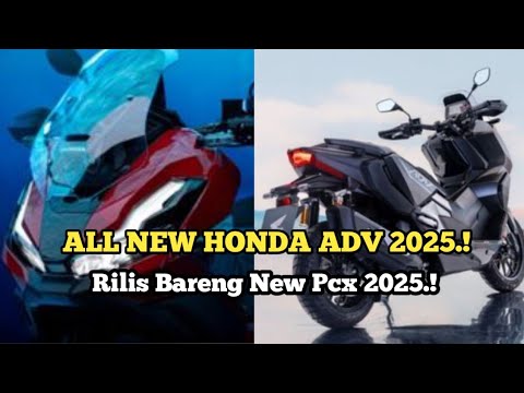 HONDA RILIS ALL NEW HONDA ADV 2025 DI EICMA BARENG ALL NEW HONDA PCX 2025🔥 PAKAI SPIDO 5" INCI🔥