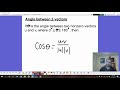 Exploring the Dot Product in PreCalculus
